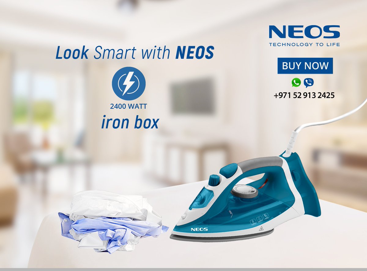 NEOS34563938's tweet photo. @NEOS34563938
Wanna Look Smart & Gentle then choose NEOS, UK's most trusted brand now shining in UAE
one George Yard London,UK
https://t.co/Lsslke78wp
971564101664
FB- https://t.co/3MyzX7Ax4P
#NEOS #SmartTV #IroningSystem #TechnologytoLife #MysearchUAE #DomesticAppliances https://t.co/NTFatfC0gF