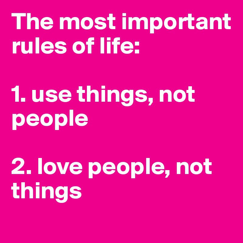 AuxComtesse's tweet photo. #mardiconseil #tuesdaythought #lovepeople #usethings https://t.co/n7Q8lp4ONs