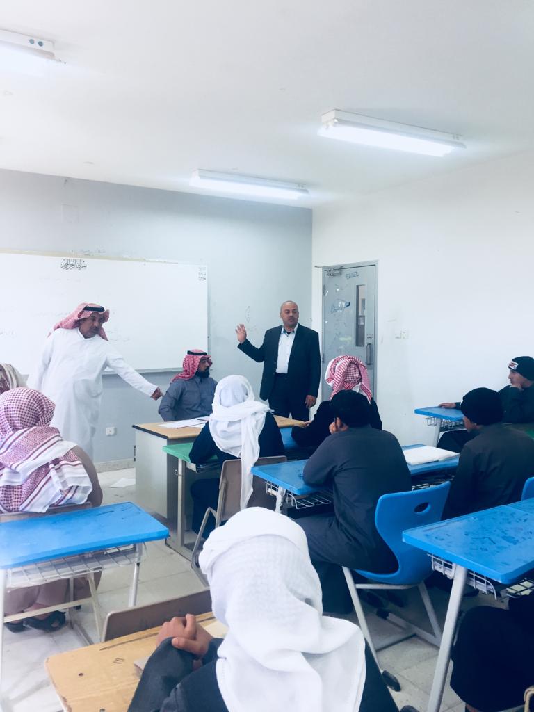 SofraAlghad's tweet photo. #الملف_الاعلامي_وزاره_التعليم 
مبادرة من الإرشاد الطلابي بثانوية سفراء الغد بتقديم دورة تدريبية عن (التهيئة النفسية والإرشادية) في الاختبار التحصيلي لطلاب ثانوية حذيفة بن اليمان @hafredumedia https://t.co/5FxvsRyEoa