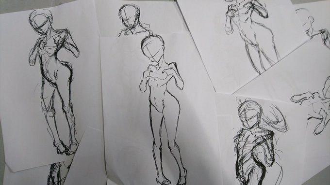 新作ドローイング中
#彫刻
#art
#アート
#ドローイング 