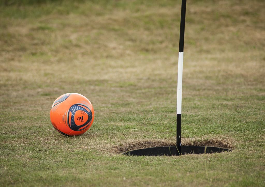 StanstedGolf's tweet photo. Fancy being crowned the first #Footgolf Champion? Try your luck on 28th April at 1pm! 01279 812 865 @ECFGTour ⛳️🏌 #stanstedgolf #golfworldstansted #footgolf #football #essexgolf #essexfootgolf #essexfootball #footballfun #elsenham #dunmow #bishopsstortford #stansted #henham https://t.co/N88y2gDZ4s