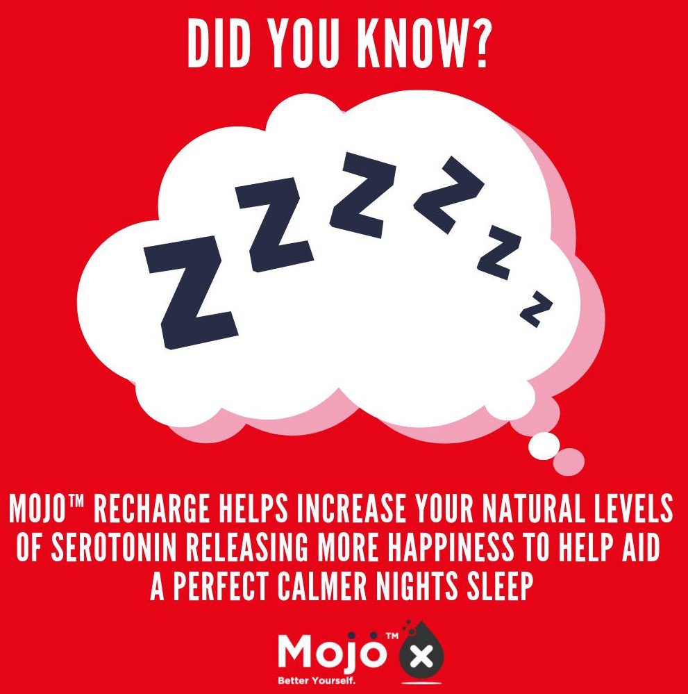 mojohealth_net's tweet photo. Sleeping Well = Natural MOJO™ - Natural Sleep = Smashing Your Day! With MOJO™ Recharge! - Healthy Sleep &amp; Natural Anti-Depressant, Feel Good Product:
> https://t.co/XF38HJDWRw
.
.
.
#GetYourMOJOback #MOJOHealth #SleepSupplement #5HTP #5-HTP #FeelHappy #NaturalAntiDepressant https://t.co/3u0nLCJJTU
