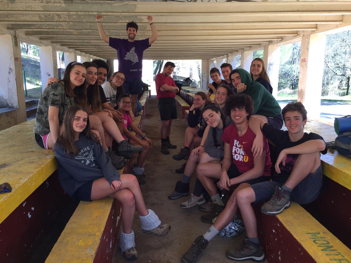 Foto finish de la acampada de este finde en Almorox!