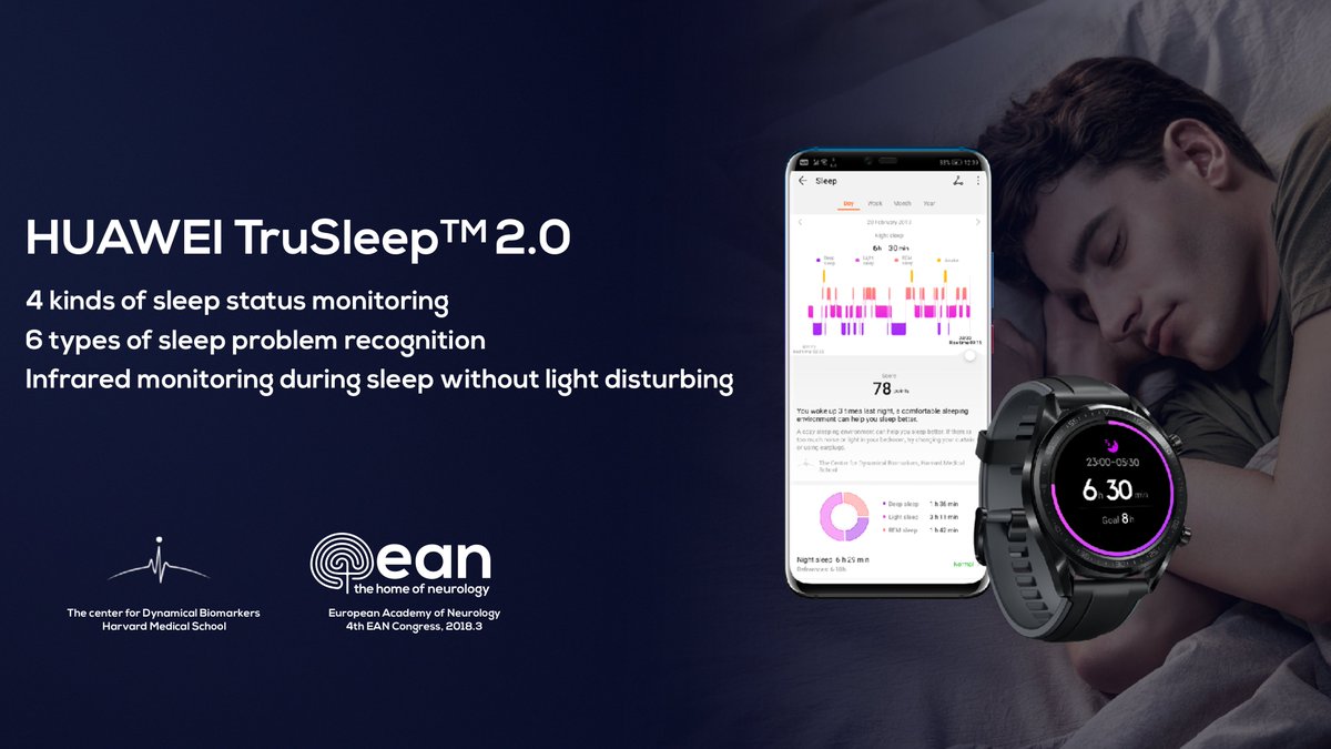 HuaweiIndia's tweet photo. Monitor your sleep pattern with the all new #HuaweiWatchGT! #OneChargeTwoWeeks https://t.co/9jrb4xIz5q
