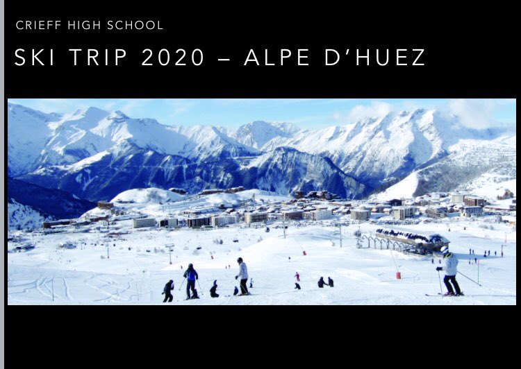 CrieffHighTrips's tweet photo. 🎿 Ski Trip meeting - Key points and dates. Thank you to everyone who made last nights meeting. Please complete and return consents by 22nd. If anyone else experiences ParentPay issues please contact the school so we can rectify problems ⛷ @CrieffHigh https://t.co/asPOC7u9r9