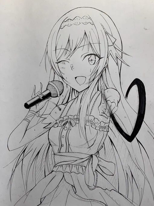 めっちゃ可愛かった。
甘奈、黒木さん好き。 