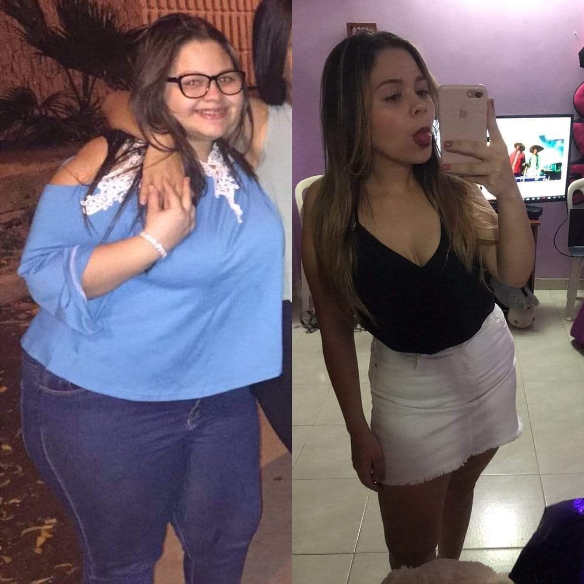 jramirezcomedy's tweet photo. #TheBachelor Ella es Yennifer, pesaba 115 kilos, su novio la dejó por gordita, ella se puso a dieta iba 4 horas al gimnasio y tomaba HERBALIFE, así estuvo por 3 años y nunca adelgazó, la de su lado se llama Daniela y es la nueva novia del ex novio de Yennifer @jramirezcomedy https://t.co/acwKMeeZus