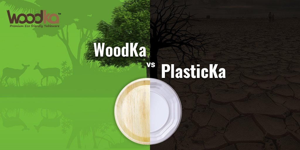 WoodkaTableware's tweet photo. WoodKa Vs PlasticKa
What would you like to have WoodKa or PlasticKa?
#GoForWoodka
#Noplastic
To Explore More Visit Our Website: https://t.co/0ntARtIAkH
#woodka #ecofriendly #woodenplates #gogreen #EatSafe #BeatPlasticPollution #natural #organic #pesticides #environment #Health https://t.co/sExBCJyGEN
