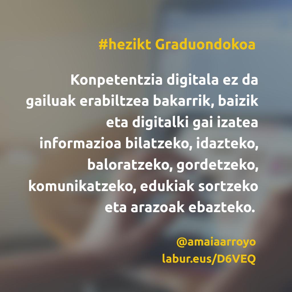 MJIRPE's tweet photo. #hezikt n Konpetentzia Digitalen marko orokorrarekin buru-belarri lanean aste osoan zehar. @amaiaarroyo gaurkoan adituen aipuen txokoan. https://t.co/5y36ATL9oc @ueu_orokorra @upvehu @Uninet_ataria #KDigitala #KDbidean https://t.co/tYPvU7qDo3