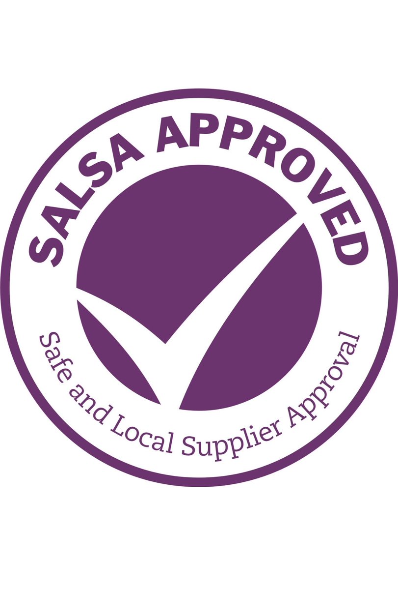 Very happy this morning to receive confirmation of our Salsa accreditation 
Salsa site code 6518 boom 💥
