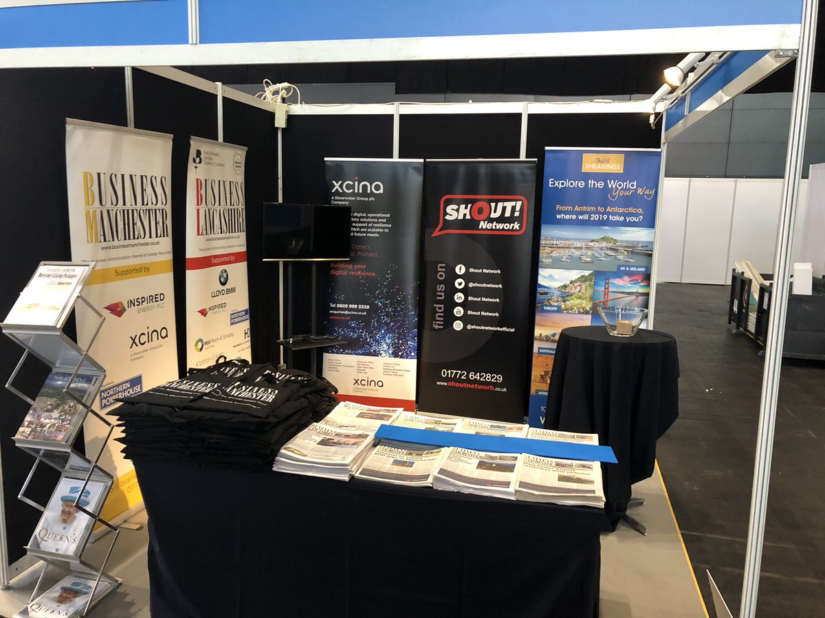 We are at #NorthernBusinessExpo. Come and see us at stand F20. Doors open at 10