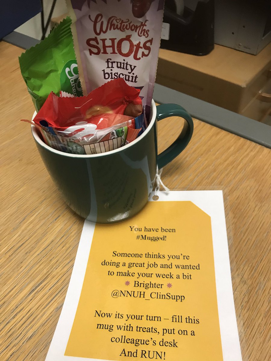 Linb59's tweet photo. DCSS@nnuh.nhs.uk  Nice surprise this morning https://t.co/pbjwXoicY4