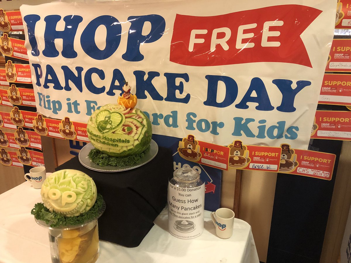 ChrissCameraman's tweet photo. Who doesn’t love free pancakes, today #IHOP in Grand Junction Co and across Colorado you can great free pancakes at #IHOP to help #shriners hospitals https://t.co/LP9QMrmDze