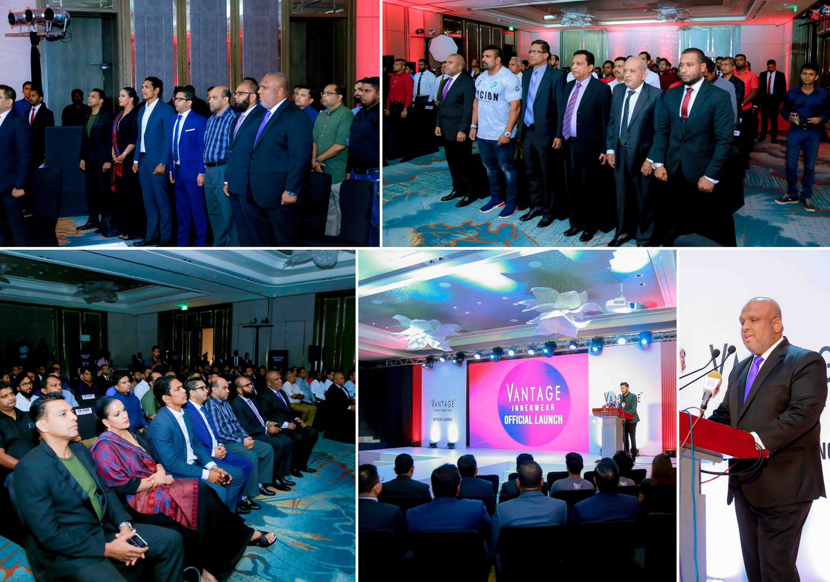 Vantagelk's tweet photo. Vantage, one of Sri Lanka’s most respected men’s fashion labels, launched their brand new range of #Vantage Innerwear at a gala launch event held at the Shangri-La, Colombo.
#VantageSriLanka #VantageInnerWear #InnerWear #MensWear #Innerwear #Fashion #MensFashion #VantageInners https://t.co/1LZJimAYwt
