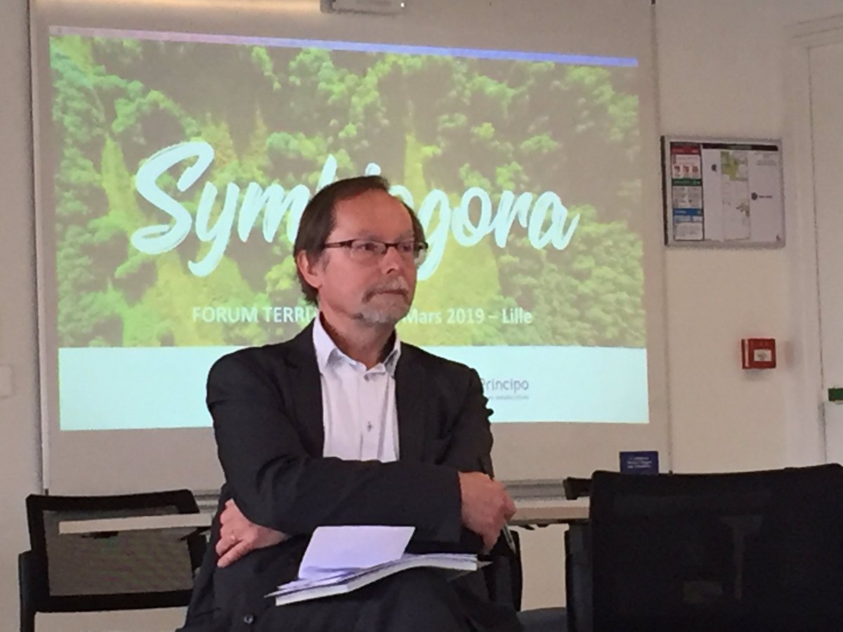 symbiogora's tweet photo. « Les filles naissent dans les roses, les garçons dans les choux et les licornes dans les écosystèmes » Symbiogora Territoire LILLE spécial 3e Révolution Industrielle @UnivCatholille @iauidf @Inprincipo @rev3 aujourd’hui 12 mars à Lille https://t.co/4lVFEttXCs