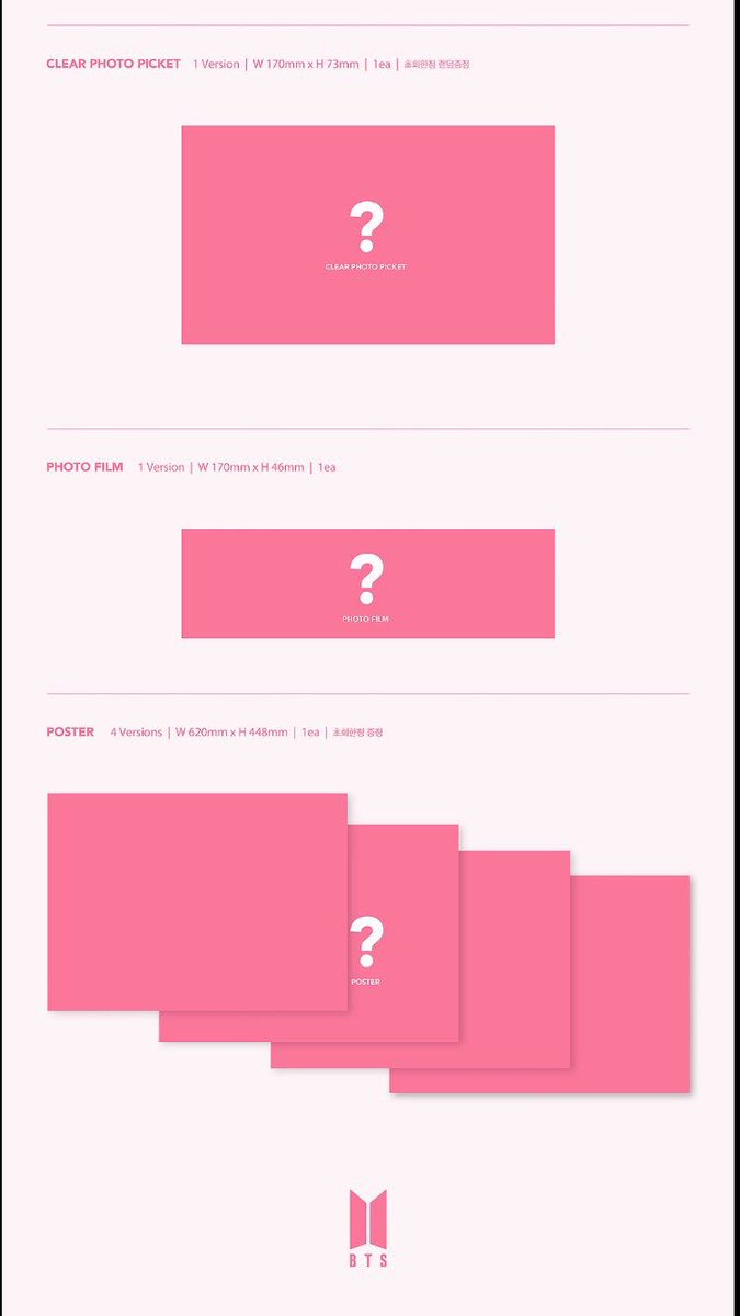 PromiseBTSTH's tweet photo. MAP OF THE SOUL : PERSONA
(4 versions)

Includes (ONE of each of the below):

- Photobook
- CD
- Mini Book (HYYH, the Notes)
- Photocard
- Postcard
- Clear Photo Picket
- Photo Film
- Poster https://t.co/LrtCI3gGxu