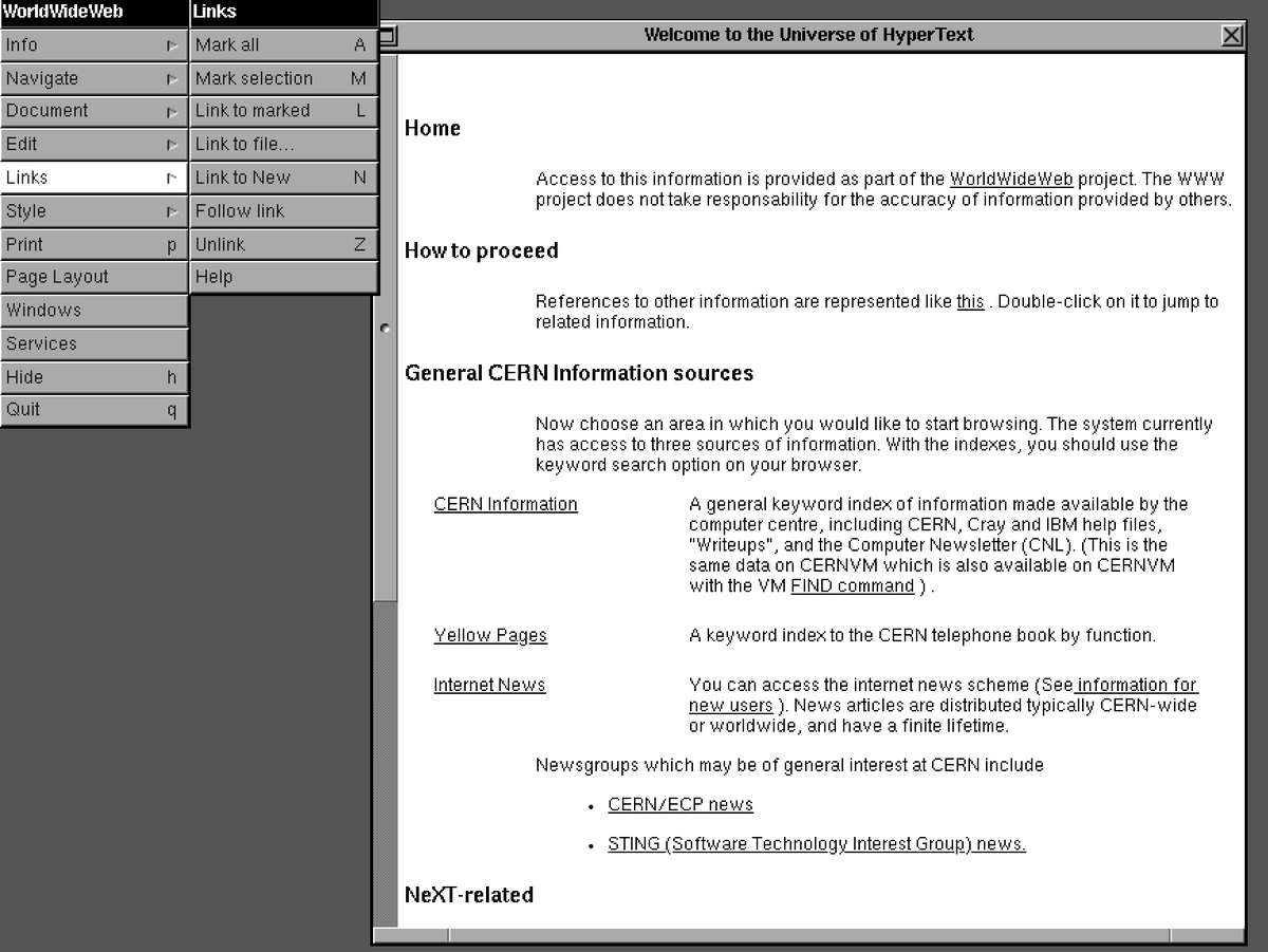 ferpection's tweet photo. Today the web is already 30 years old. The user experience of the world wide web has changed a lot and is still the same in its essence. Check out how it looked like in 1990: https://t.co/buieQIVNPG #web #UI #UX #Web30 #ForTheWeb @timberners_lee https://t.co/2JYZyrySpS