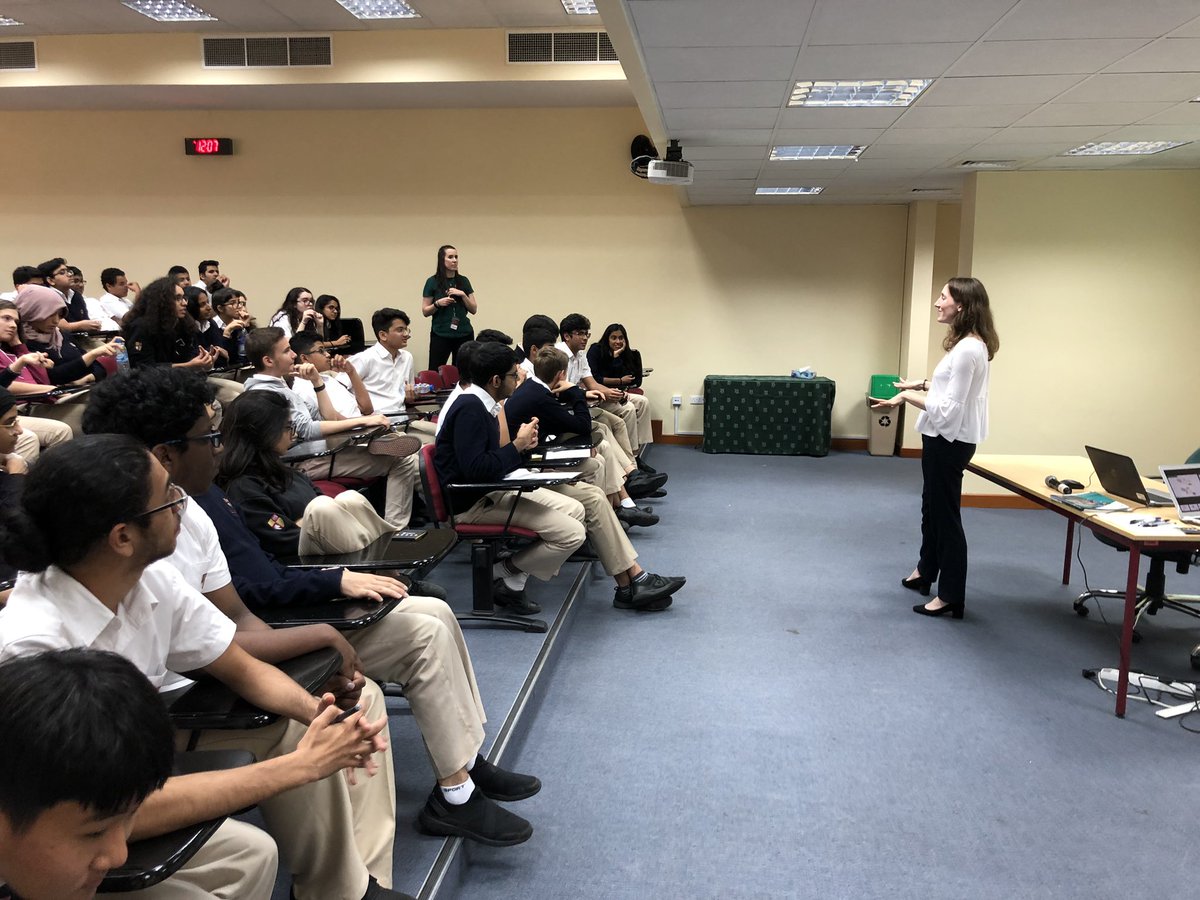 RWA_IBMYP's tweet photo. Grade 10 students attended a session conducted by Lanterna Education. A glimpse into life in the Diploma Programme! #rwamyp #rwaachievement https://t.co/r3hMzSlXYA