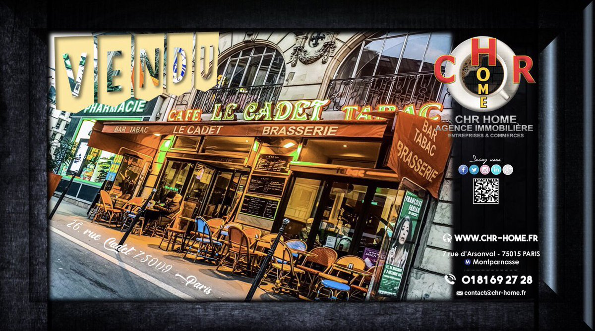 chr_home's tweet photo. #Vendu #aceder #licence4 #cession #acquisition #commerce #conseil #entreprise #paris #installe #immobilier #avendre #fondsdecommerce #cafe #bar #brasserie #hotel #tabac #boulangerie #sandwicherie #achat #vente #murscommerciaux #pub #disco #droitaubail 
#chrhomeparis https://t.co/GQGGkN14bM