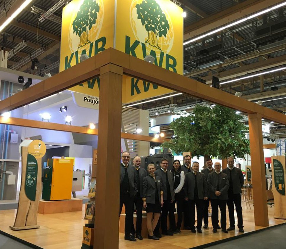 Kommt uns auf der <a href="/ish_frankfurt/">ISH Frankfurt</a> an unserem Stand besuchen und lasst euch zu unseren Heizlösungen beraten. #wirsindKWB #biomass #biomasse
