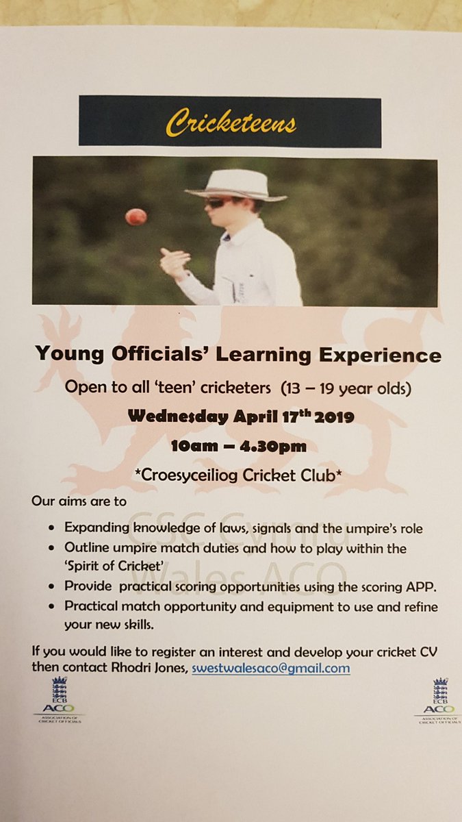 9 days before deadline day.
Spaces are still left.
<a href="/BarryAthletic/">Barry Athletic Cricket Club 🦌</a> <a href="/bwcc1/">Barry Wanderers CC</a> <a href="/CardiffCC/">Cardiff Cricket Club</a> <a href="/GymkhanaCC/">Cardiff Gymkhana CC</a> <a href="/CreigiauCC/">Creigiau CC</a> <a href="/DinasPowysCC/">Dinas Powys CC</a> <a href="/lisvanecc/">Lisvane Cricket Club</a> <a href="/MMCC_Juniors/">MiskinManorCC Junior Section</a> <a href="/MiskinManorCC/">Miskin Manor Cricket Club</a> <a href="/penarthcricket/">Penarth Cricket Club</a> <a href="/PentyrchCricket/">Pentyrch Cricket Club 🏏🦃</a> <a href="/RadyrCC/">Radyr Cricket Club</a> <a href="/StFagansCricket/">St Fagans Cricket Club 🦌🏏</a> <a href="/SullyCricket/">Sully Centurions</a> <a href="/valecricket/">Vale Cricket Club</a> <a href="/wh_cc/">Whitchurch Heath CC 🏏</a>