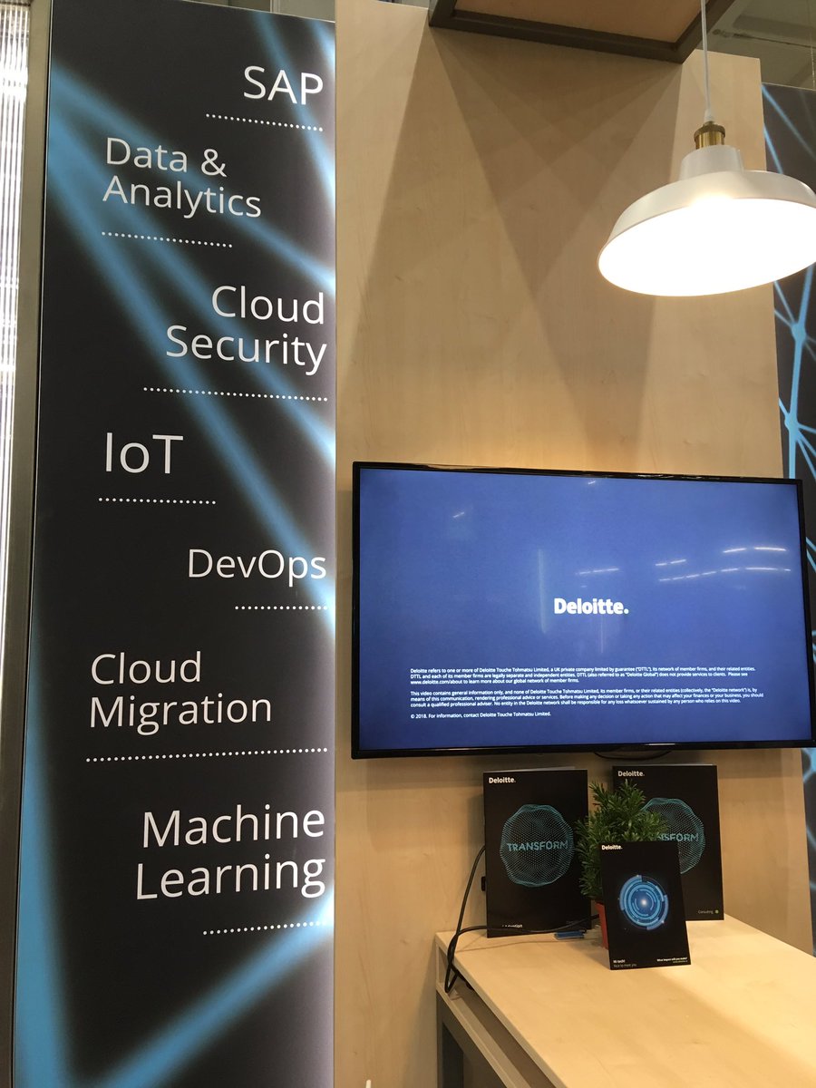 mastersian's tweet photo. @DeloitteItalia showing you how to leverage AWS to transform your business #AWSSummit https://t.co/xKl3WScRo2
