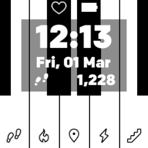Alphabit7's tweet photo. Please welcome Piano! our newest clockface for fitbit #versa and #ionic! You can now view your stats by playing the Piano 😁 Get it now https://t.co/yin7zy2lcG #made4fitbit #fitbit #smartwatch #piano https://t.co/coWjpn6CI7