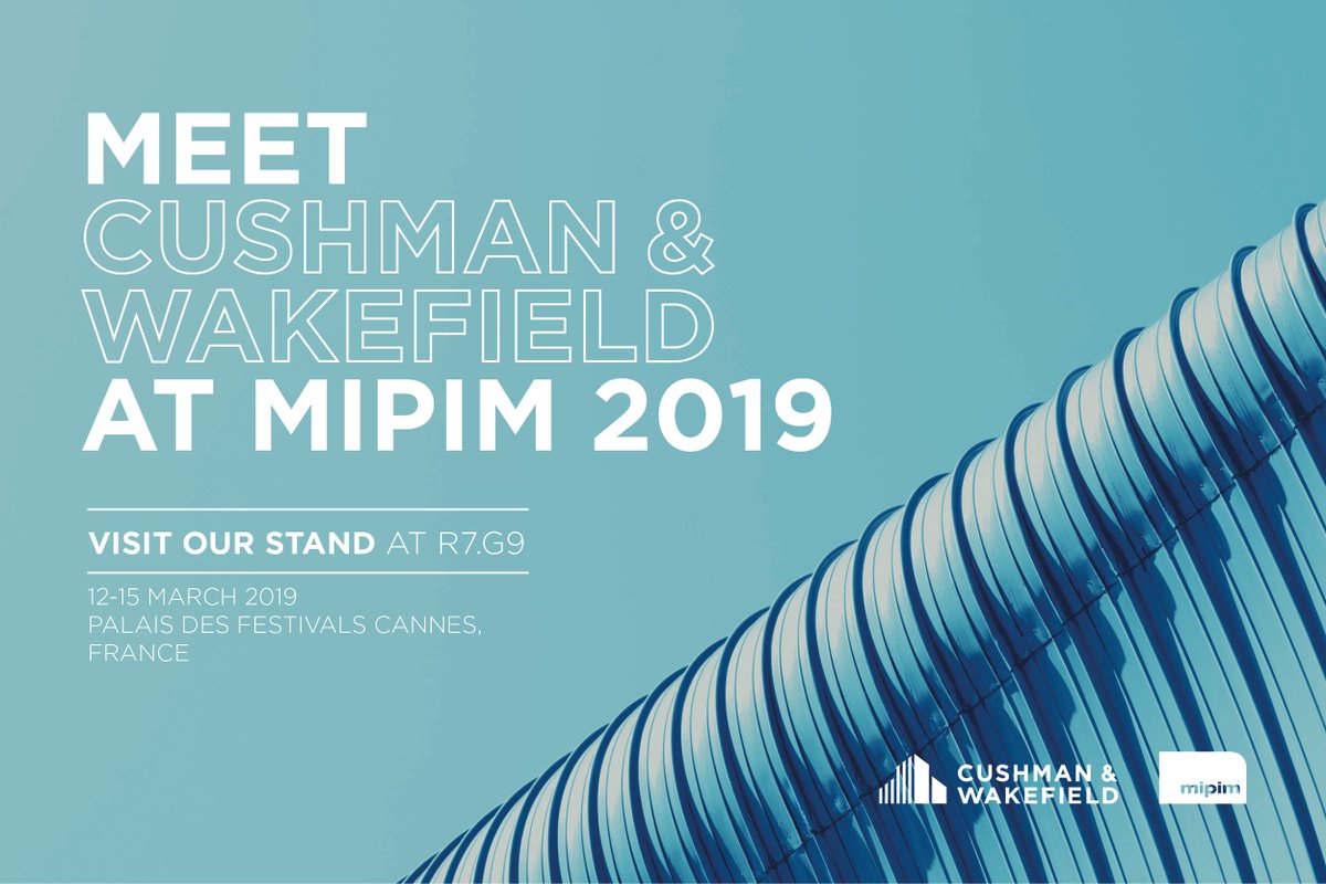 Meet our Investments team this week at the premier real estate event, MIPIM. Visit our stand at R7.G9 #CWMIPIM