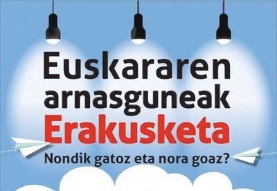 Euskararen arnasguneen inguruko erakusketa
Gure herrian euskararekin gertatzen ari dena, gure herrian bakarrik ari da gertatzen?
Martxoaren 11tik 17ra, Lekunberriko Mitxausenea Kultur Etxean