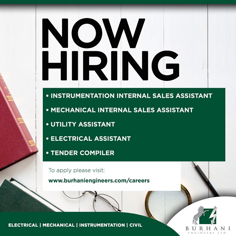 BurhaniEng's tweet photo. We continue to enhance our team with ongoing hires within our various divisions. Visit the Careers Section on our website to apply #CreateDifferent https://t.co/wIRwmquB91 #IkoKaziKE https://t.co/sjKIZFR5Dk