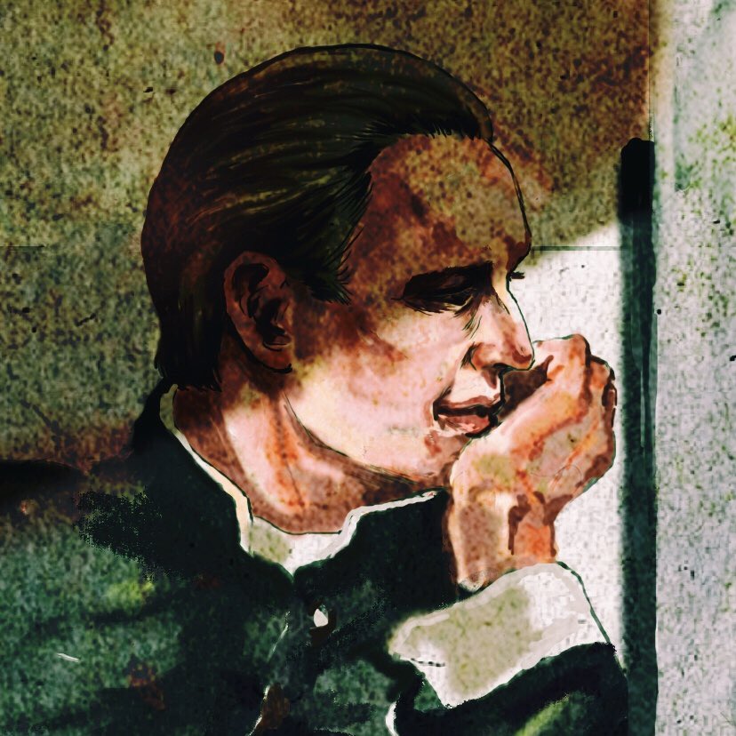 With the bless of God, Will could confess anything to him. Anything.

#hannibal #hannigram #fanart