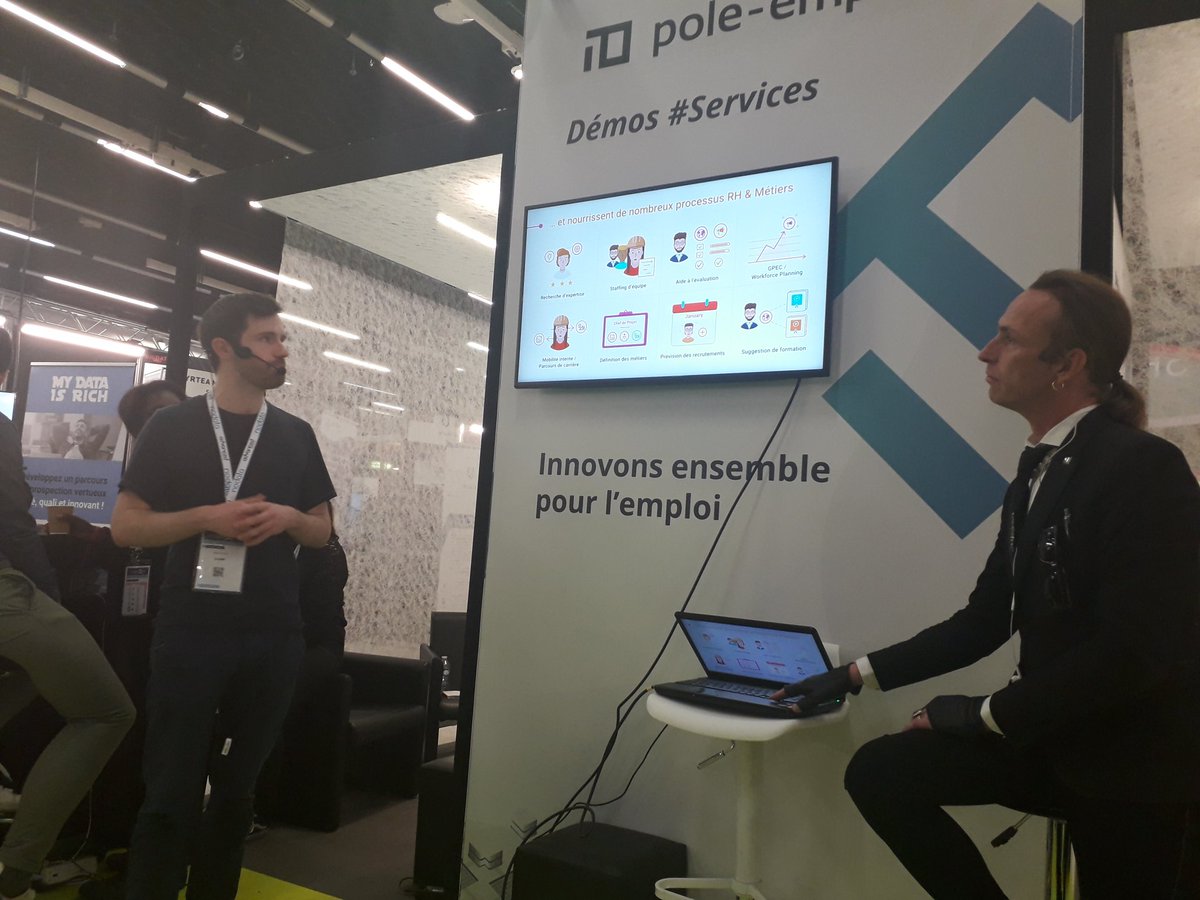 poleemploi_IO's tweet image. La parole à @eLamp_fr : &quot; il ne faut pas oublier de prendre soin de ses données et créer une expérience collaborateur &quot;
👉 venez sur notre stand #PoleEmploiIO pour en savoir encore plus sur #Skilldata #BigData 
Au salon #BigDataParis !