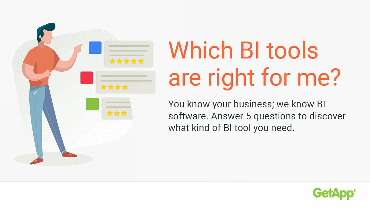 .<a href="/GetApp/">GetApp</a> has launched an interactive tool to help you discover the right #BusinessIntelligence software for your business needs: bit.ly/2NZGIcB