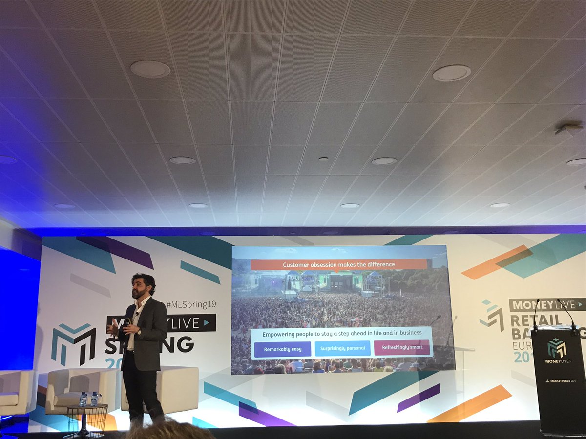 elinarasanen's tweet photo. ”The only way for banks to stay relevant is to become obsessed about the customer and provide services that customers actually want and need and in the right context. ” #fintech #banking #futureofbanking #MLSpring2019 https://t.co/4jpAndwvIZ