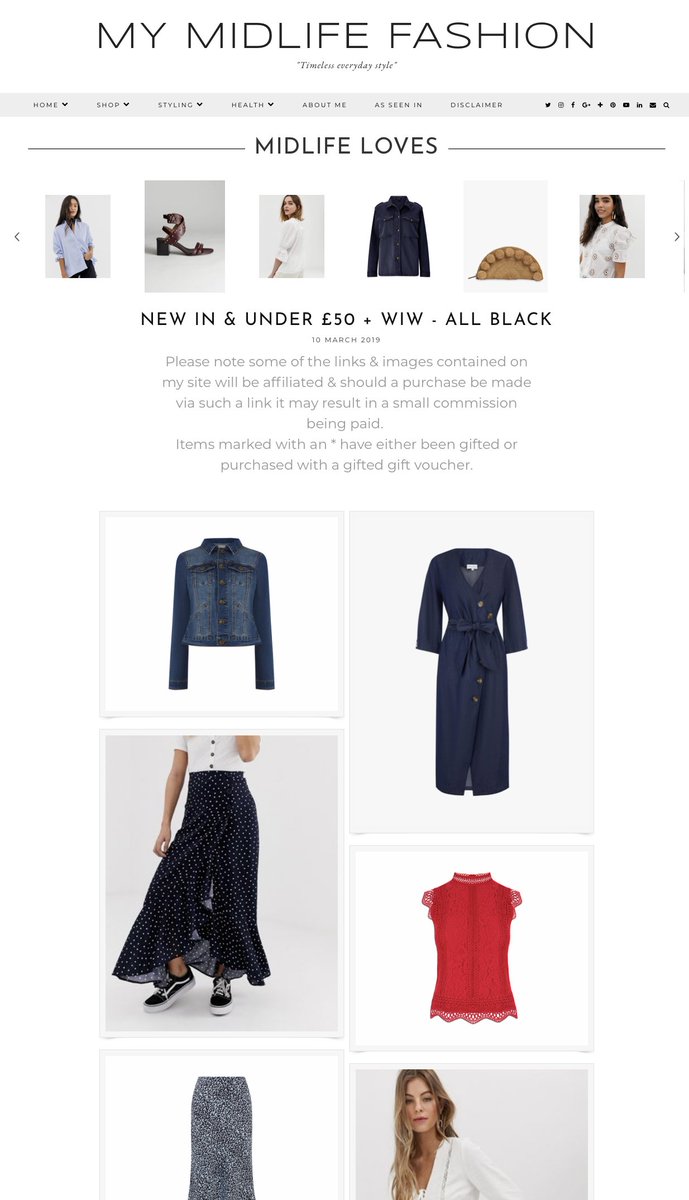 mymidlifefashn's tweet photo. New in for March & under £50. Check out my top high street buys here https://t.co/GTRKuf3oEH #fashion #newin #springfashion #over40 #midlife #over40fashion #style #midlifestyle #whattobuy #topbuys #highstreet #highstreetfashion @British_Style https://t.co/HSEATKC4J2