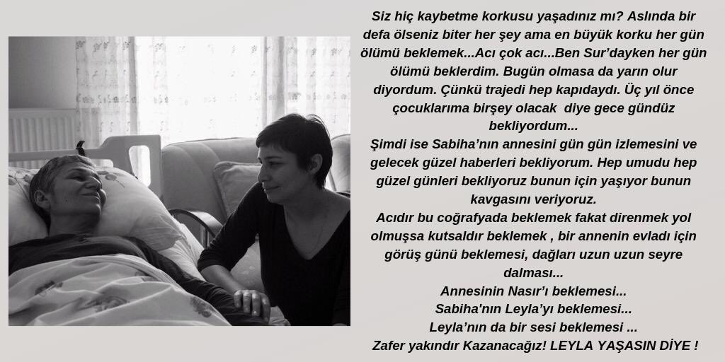 RemziyeTosunHDP's tweet photo. Kavgamız #LeylaYaşasınDiye ! https://t.co/UVneRK79CN
