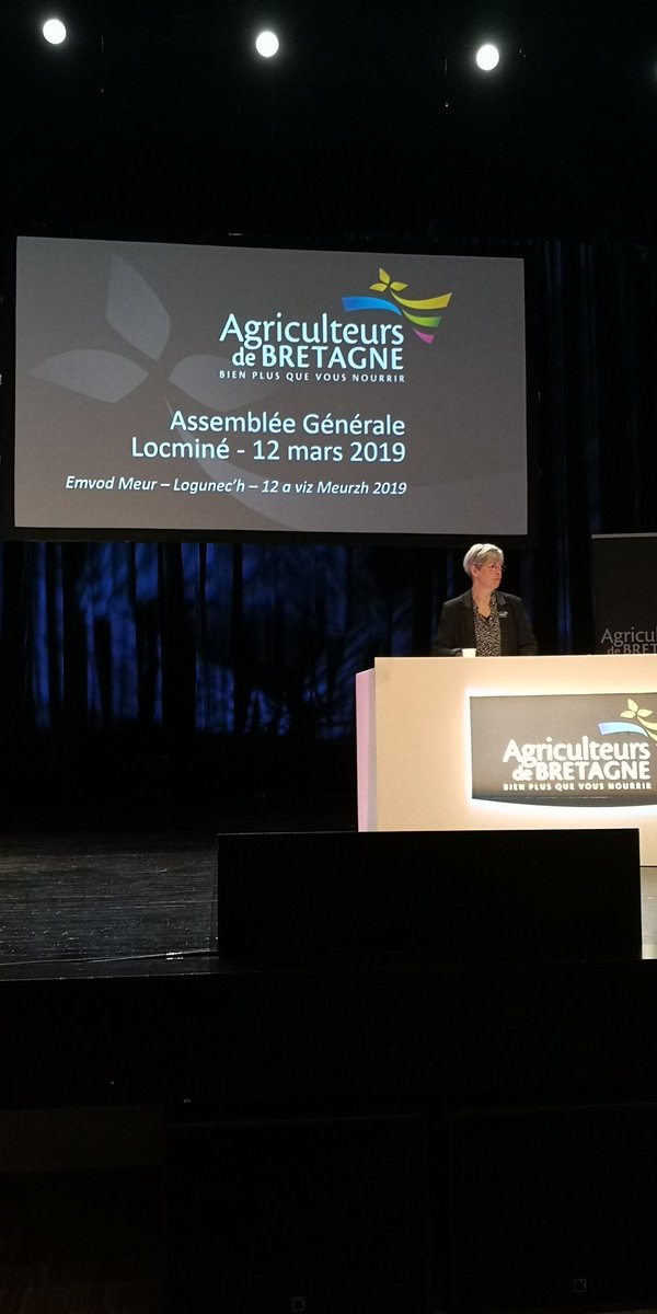 Danielle Éven, dans les starting-blocks pour l'AG de Agriculteurs de Bretagne a Locminé