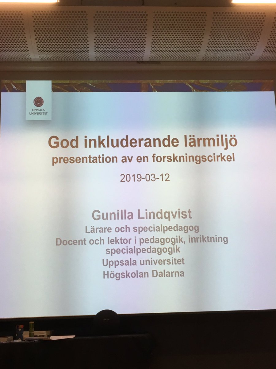 Spännande förmiddag då vi får ta del av våra kollegors forskningscirkel #inkluderingenkeltmenintelätt #godinkluderandelärmiljö <a href="/Sigtunakommun/">Sigtuna kommun</a>