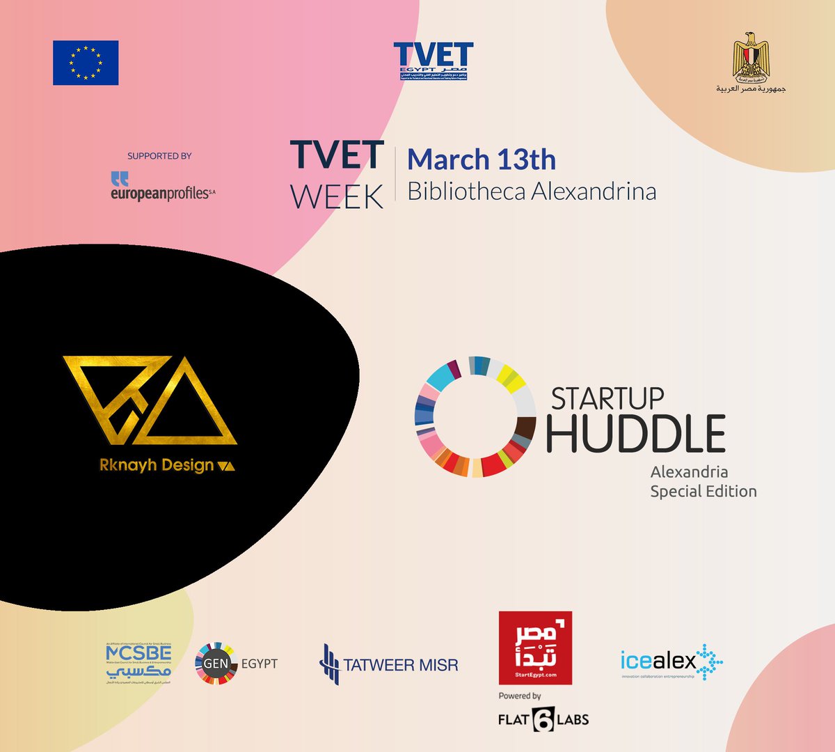 GENEgypt's tweet photo. Your craft can tell your story!
Our first startup during #StartupHuddleAlex is #RoknayahDesign; a startup company that designs jewelry with Egyptian Rural and Nubian themes!
Check our event, here: https://t.co/Lw2KmKk7Qh
#GENEgypt https://t.co/7LGt5cbEua
