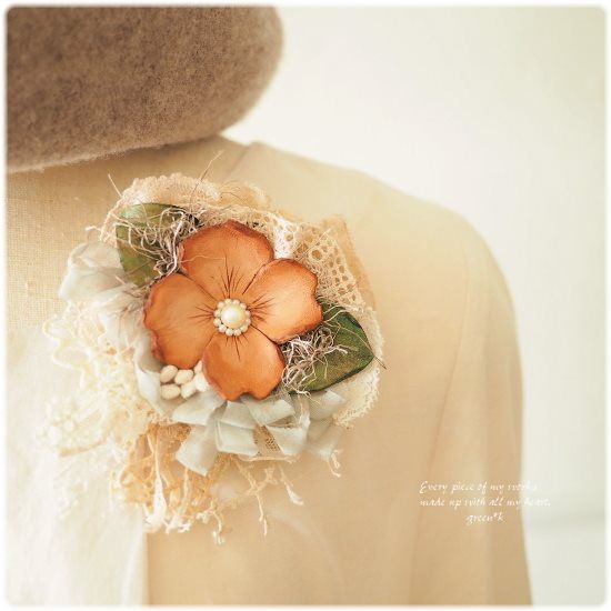 花ブローチのtwitterイラスト検索結果