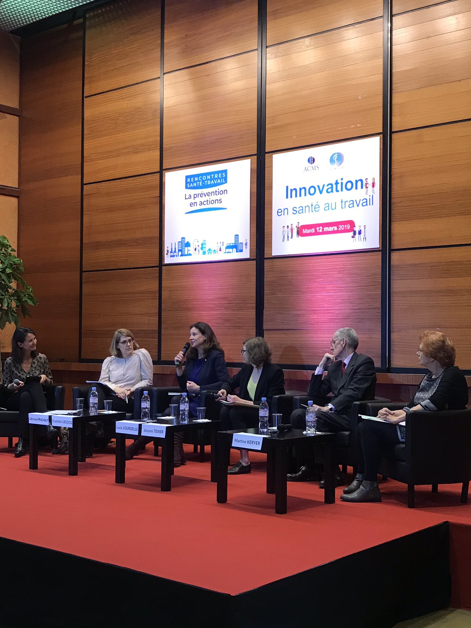 Charlotte Parmentier Lecocq on Twitter "Ce matin j’interviens aux rencontres santétravail . L