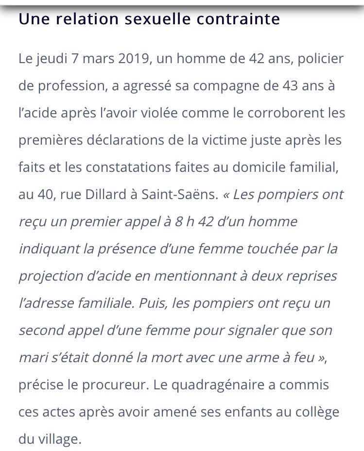 palais_au's tweet photo. Cela va aider sur l’image de la police dans le traitement des violences conjugales #Lastt
Mais MPC qui a lu ce fait divers dans la presse comme tout le monde et que plusieurs twittos ont alerté sur leur tweet malaisant, ne rectifie pas 🙃 https://t.co/wENSR2YmvU