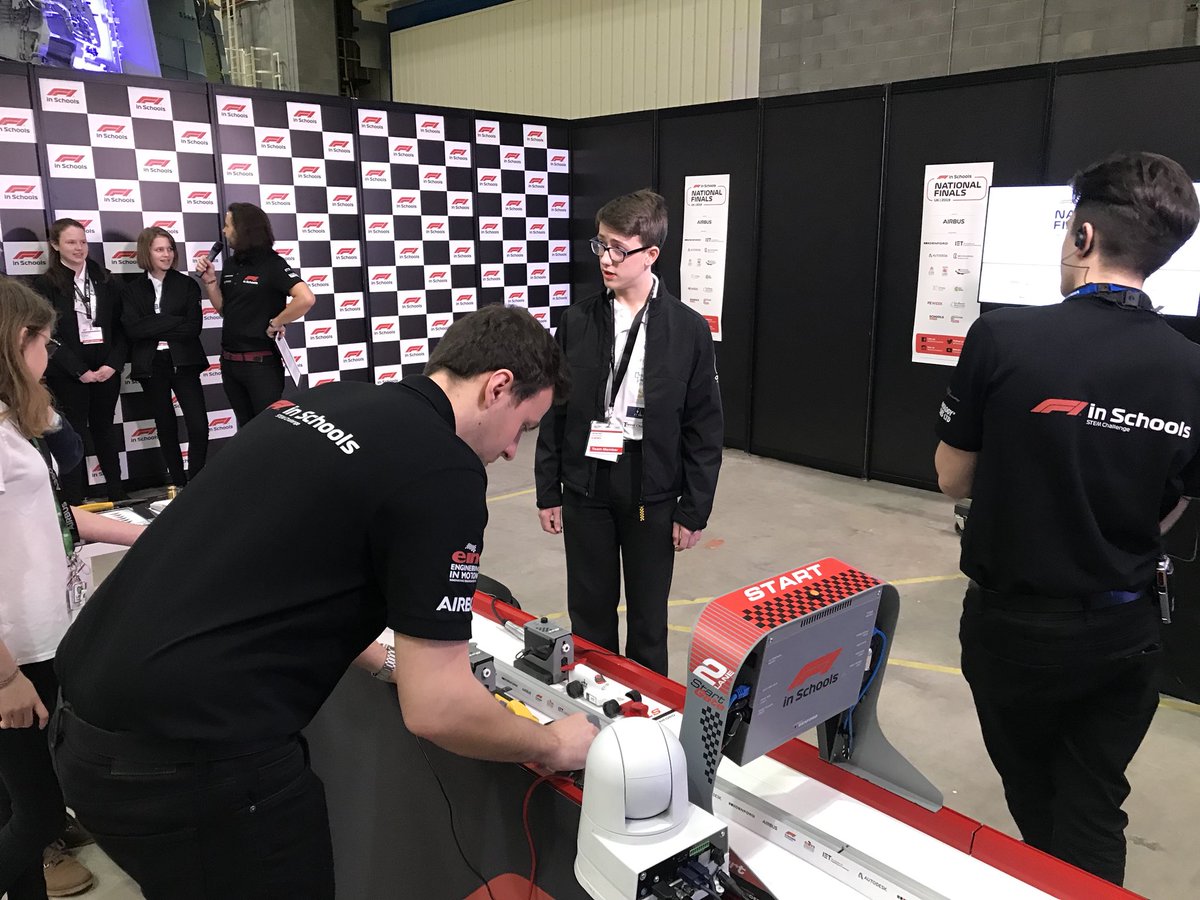 We’re into DAY TWO at <a href="/Airbus/">Airbus</a> with <a href="/CobraRacingF1/">Cobra Racing</a> <a href="/aylshamhigh/">Aylsham High</a> &amp; <a href="/ahs_design/">AHS Design and Technology</a> - Racing about to commence &amp; these guys are raring to go... Come On Team!! 👏🏾