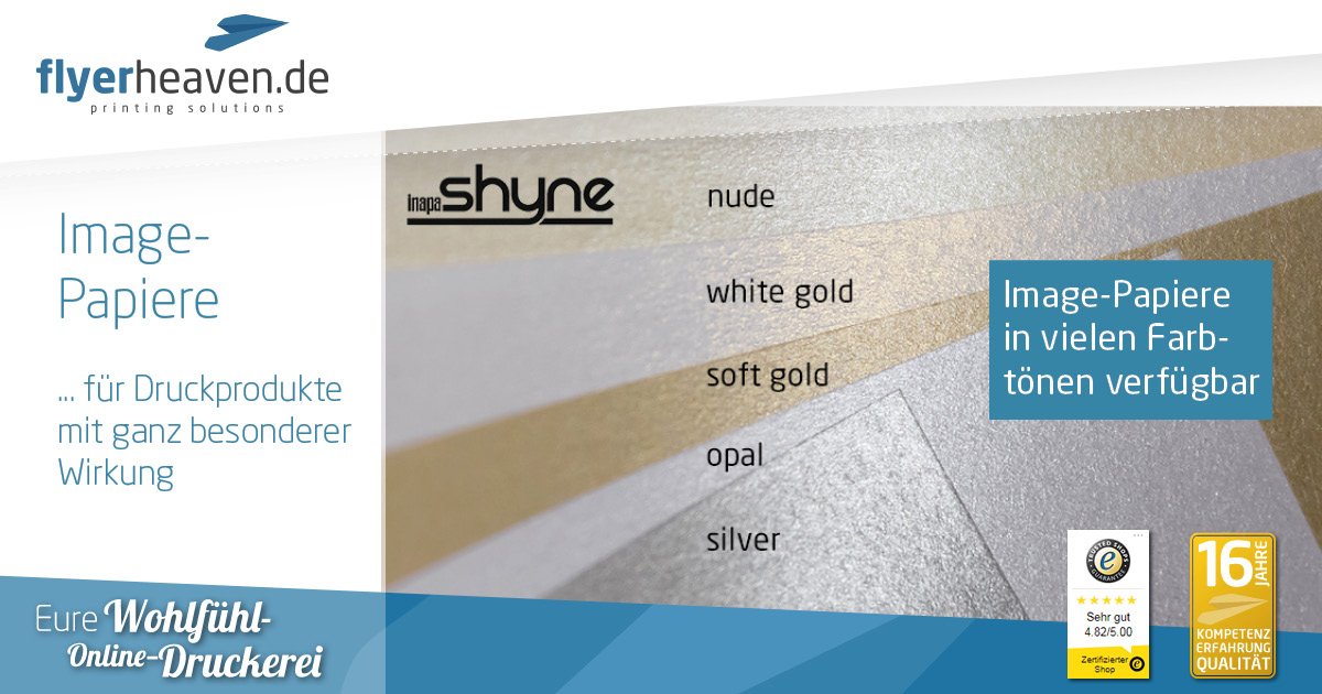 IMAGE-PAPIERE ✨
Sie zeichnen sich durch interessante Oberflächen, extravagante Strukturen &amp; ungewöhnliche Farben aus. Dazu zählen #Papierarten wie Inapa Shyne, Conquerer, Malmero und viele mehr.
>> bit.ly/2UtkLEM