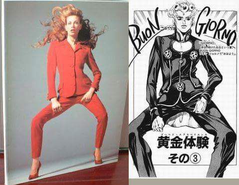 寿 三井 on X: We all know about the music references in JoJo but, Did you  know the poses references?  / X