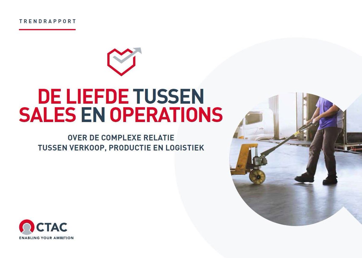 Een magere 6,8: het cijfer dat managers geven voor de samenwerking tussen sales en operations. Benieuwd naar de oorzaken? Download het Ctac-trendrapport: ctac.nl/Downloads/Tren… #liefdetussen <a href="/RVS_Marketing/">RVS Marketing</a>