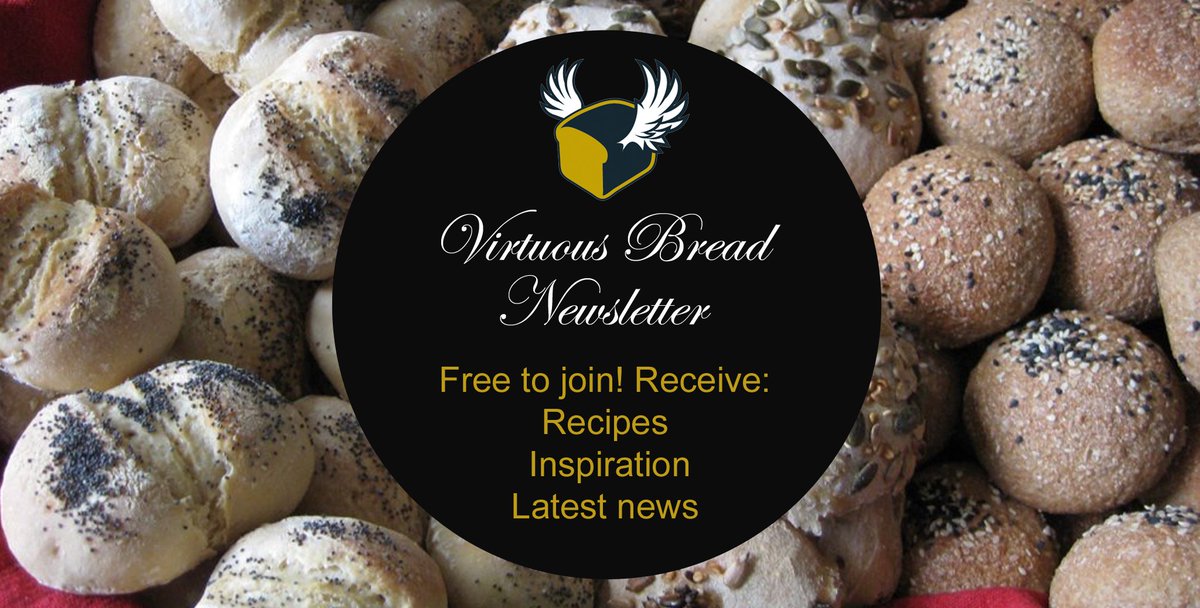BreadAngels's tweet image. Would you like to receive free #recipes, inspiration &amp;amp; hear our latest news? Then sign up to the @VirtuousBread newsletter! #VirtuousBread is the organisation behind #BreadAngels, founded by Jane Mason. Sign up now: bit.ly/VBNewsletter #breadnews @BritishBaker @RealBread