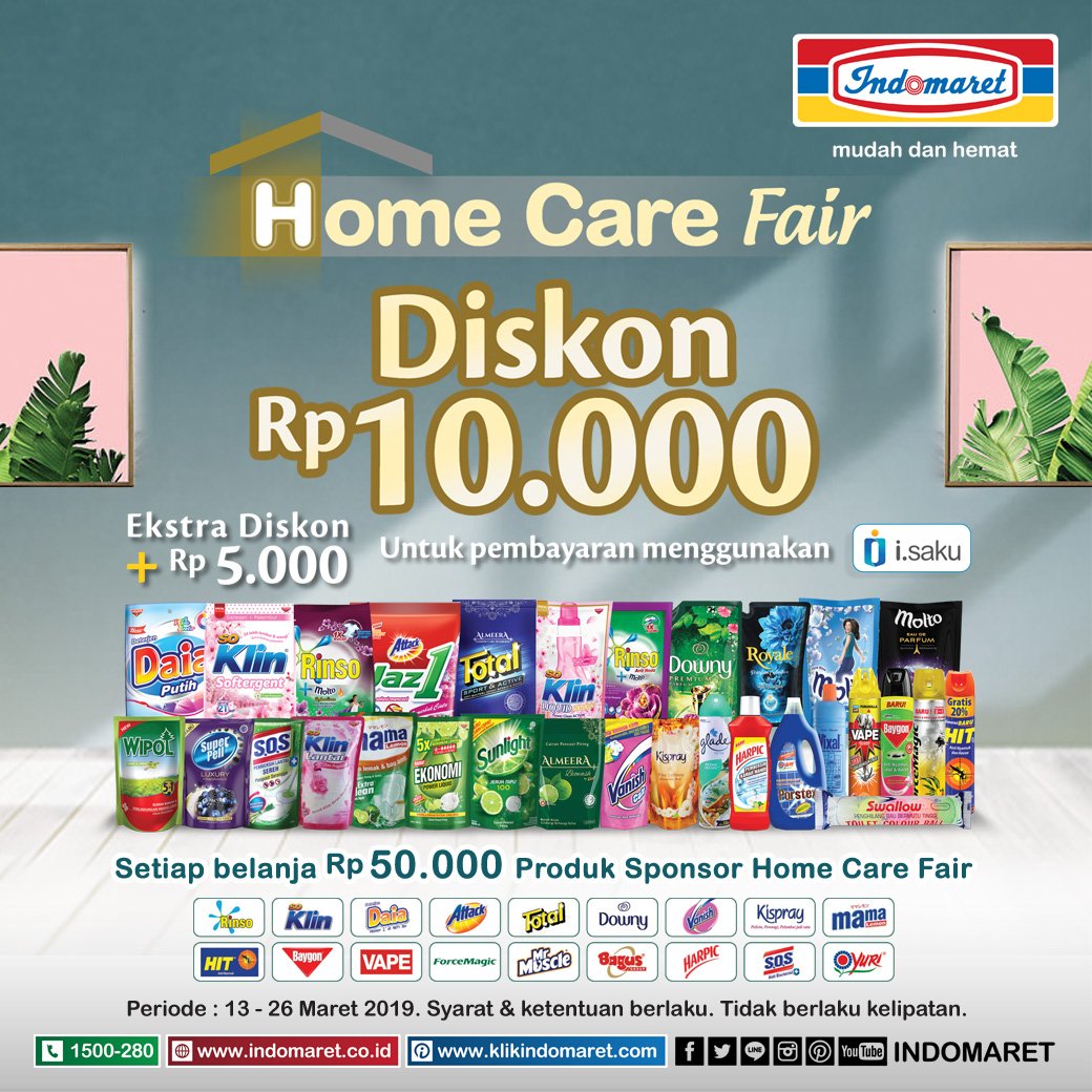 Home Care Fair Indomaret Juni 2020