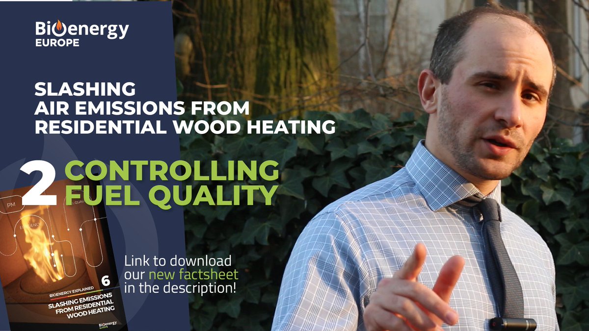 🔥 𝗦𝗹𝗮𝘀𝗵𝗶𝗻𝗴 𝗔𝗶𝗿 𝗘𝗺𝗶𝘀𝘀𝗶𝗼𝗻𝘀 𝗦𝗲𝗿𝗶𝗲𝘀, 𝗻𝗼.𝟮: Controlling fuel quality! Drier wood = cleaner burn. Watch the video 📽️ [goo.gl/rLNd7Y] and get our Air Emissions factsheet 📄 [goo.gl/7RQgDg]. Thanks for watching! #bioenergy #RES #1o5c
