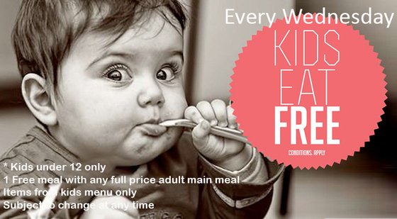 The_packet's tweet photo. Its Wednesday already! That means kids under 12 eat for nothing, nix!!! (as usual a few conditions apply).. So get down to The Packet for a great feed and dont forget to take advantage of our happy hour from 4-7pm https://t.co/mawXf7weJB